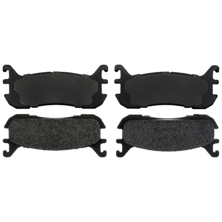 Raybestos 94-05 Ford/Maz/Merc-Est/Est Zx2/Miata-Rr Brake Pad Set, Pgd636C PGD636C